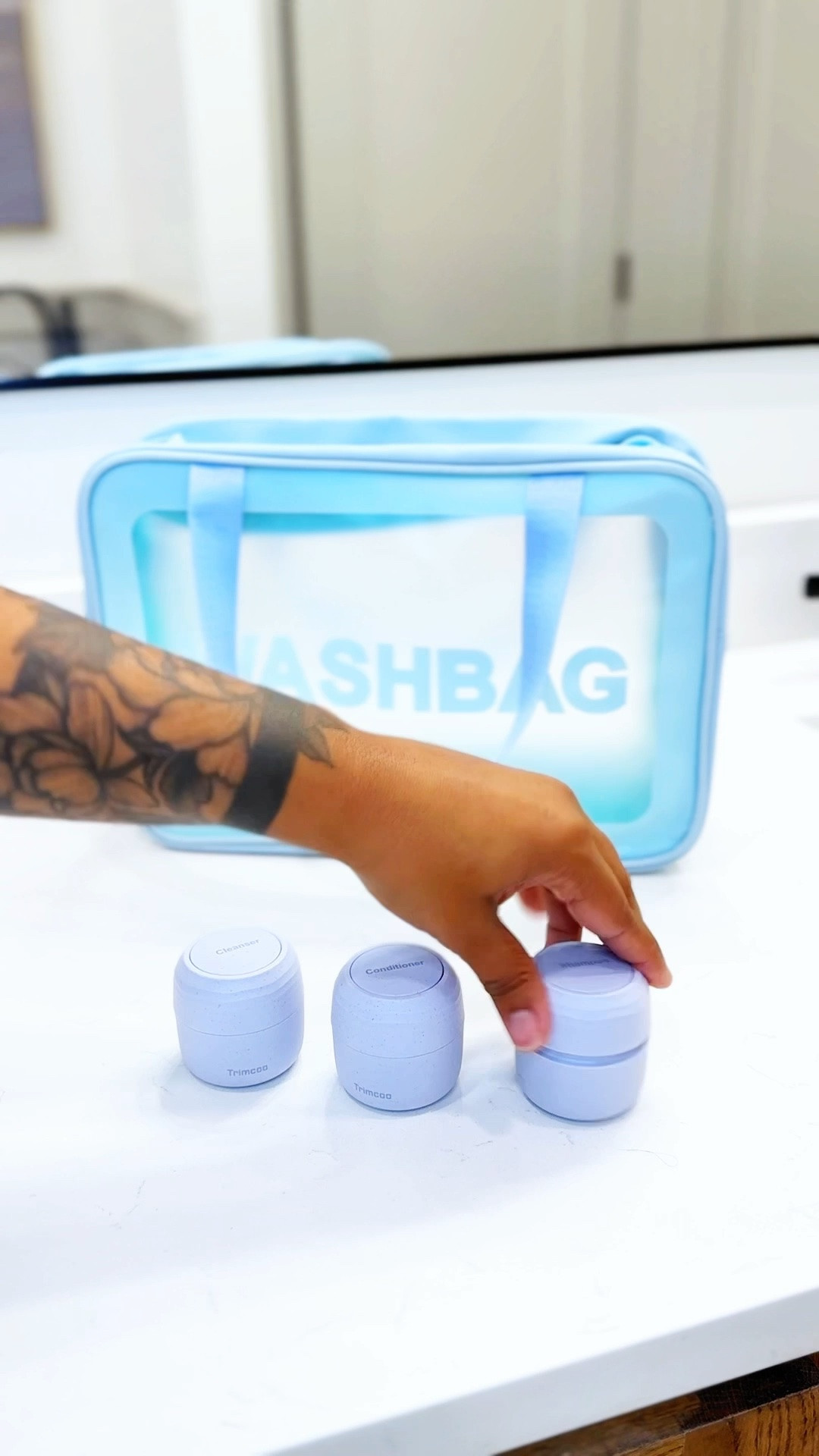 Packing my travel toiletries just got a whole lot cuter 💙🫧

I’ve been using this clear wash bag to keep all my skincare, makeup, and travel essentials in one place instead of digging through my suitcase for everything.

#travelessentials #toiletrybag #amazontravelfinds #travelorganization #carryonessentials

#LTKTravel #LTKBeauty #LTKgrwm