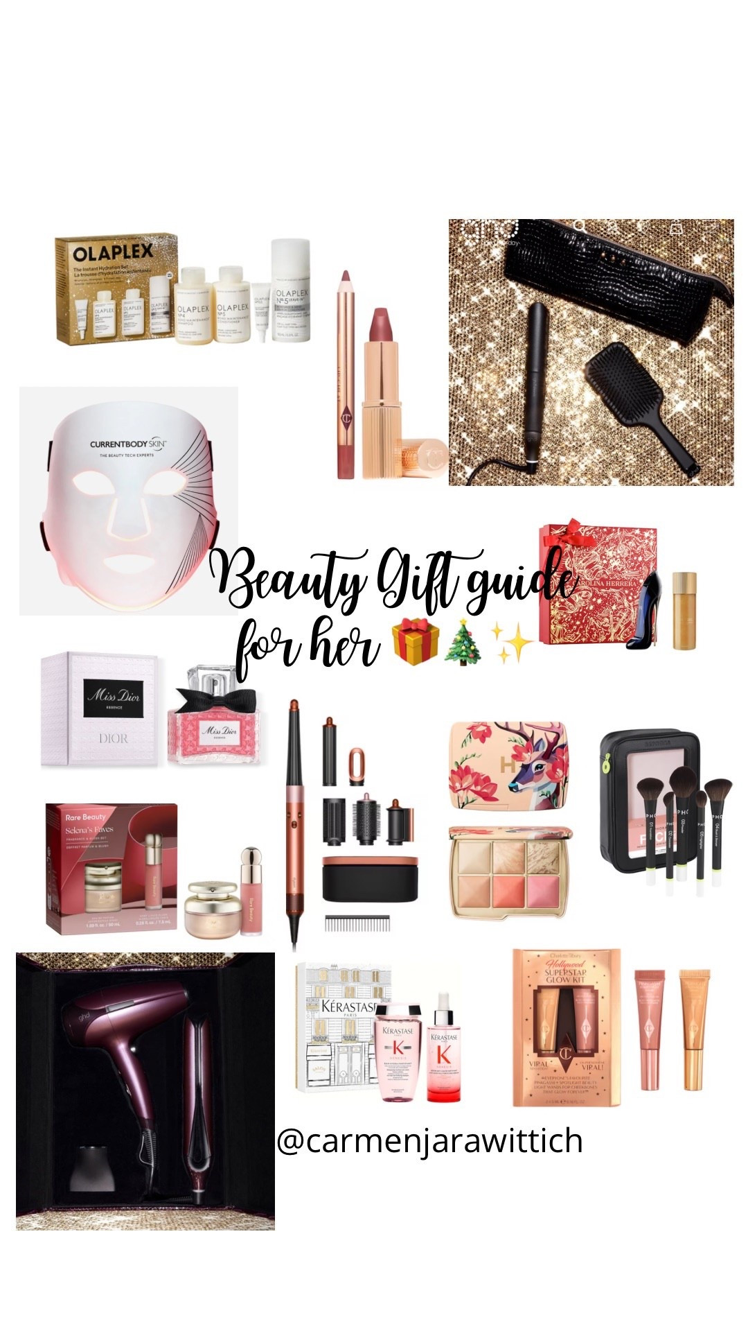 Beauty gift guide for her 🎁🎄✨

#ltkbeauty #redlighttherapy #makeup #hairstyling #glatteisen #lockenstab #parfum #carmenjarawittich #skincare

#LTKgiftguide #LTKdeutschland #LTKfestive