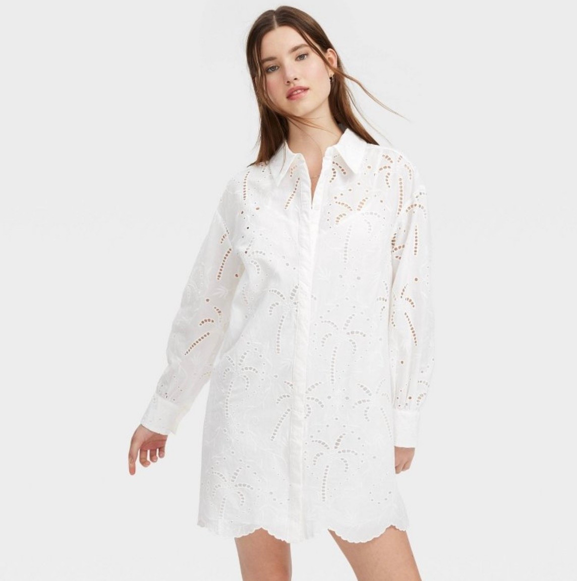 Roller Rabbit x Target Pick your favorits now! @Target 
Drops 3/7 for a limited time
NEW ARRIVALS!! March 7th 12 AM PST 
Women's Long Sleeve Eyelet Embroidered Collared Mini Shirtdress White - Roller
Rabbit x Target 







Spring dress, summer dress, cover up, Target, new at Target 


#LTKPlusSize #LTKPetite #LTKMidsize