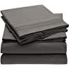 Mellanni Bed Sheet Set - Brushed Microfiber 1800 Bedding - Wrinkle, Fade, Stain Resistant - Hypoa... | Amazon (US)