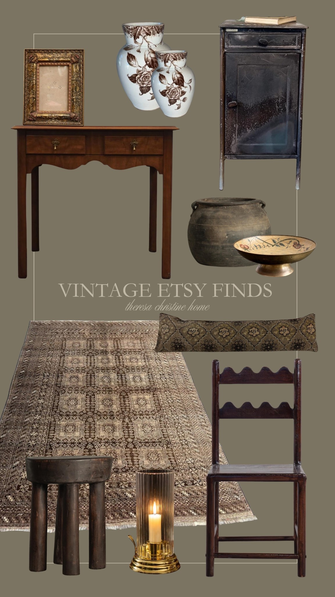 Vintage Etsy finds 🤎 Loving these neutral home decor finds that have a vintage twist! 

#LTKHome