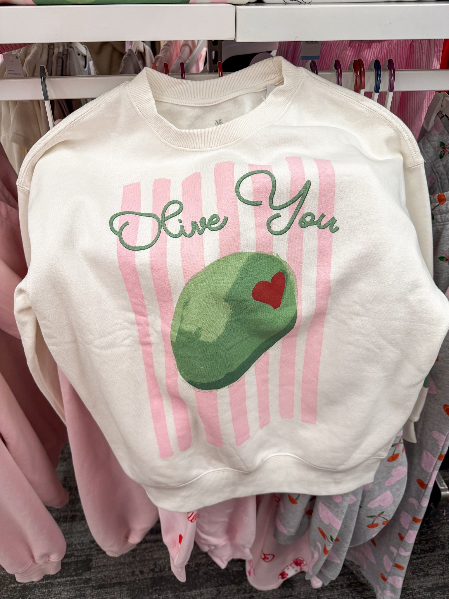 Olive you sweater! 
Target Valentine’s Day finds!

#LTKFindsUnder50 #LTKootd #LTKFindsUnder100