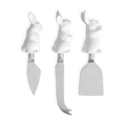 Sculptural Bunny Cheese Knives, Set of 3 | Williams-Sonoma