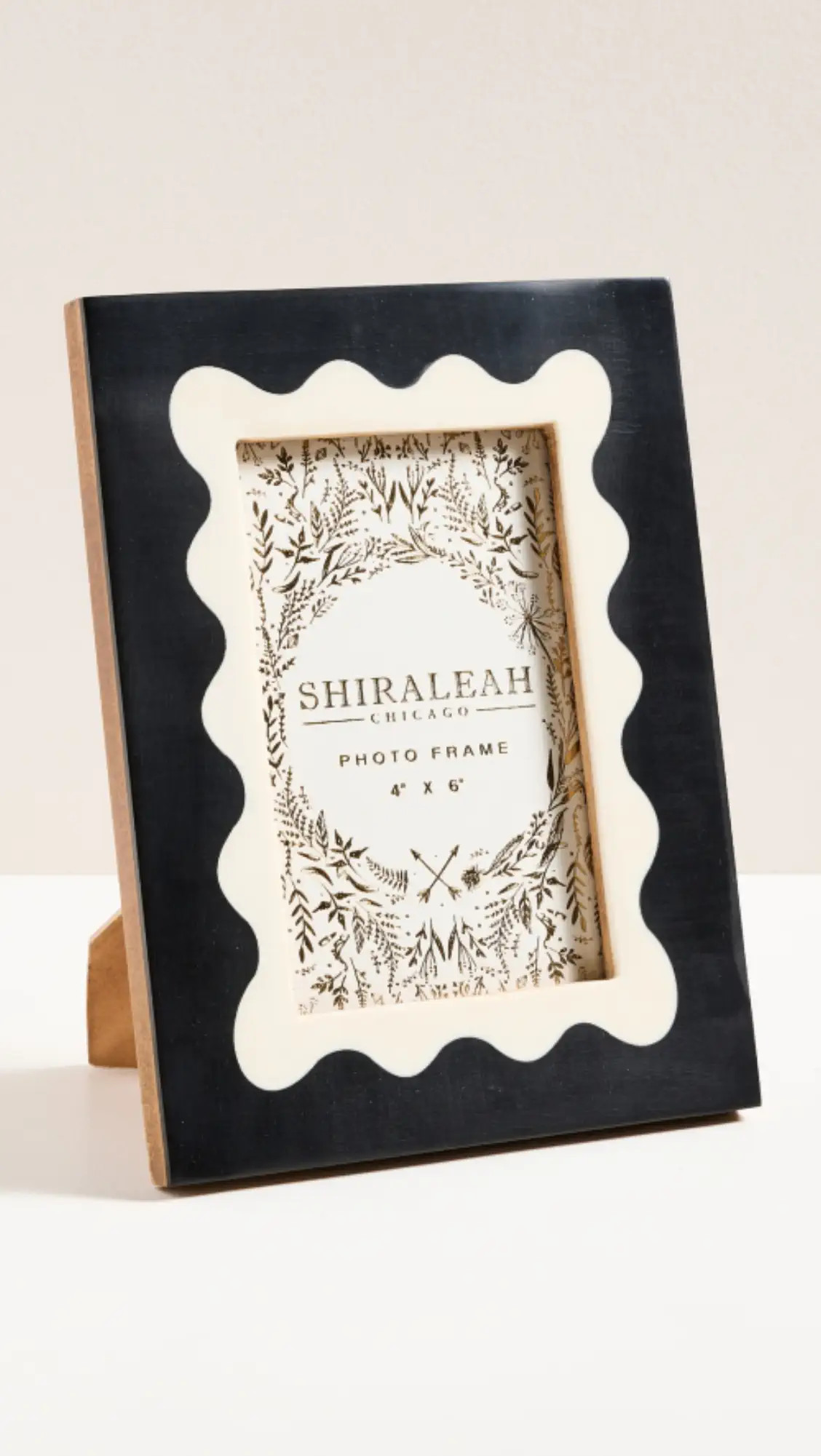 Shiraleah Roma Wave 4x6 Picture Frame, Black | Shopbop | Shopbop