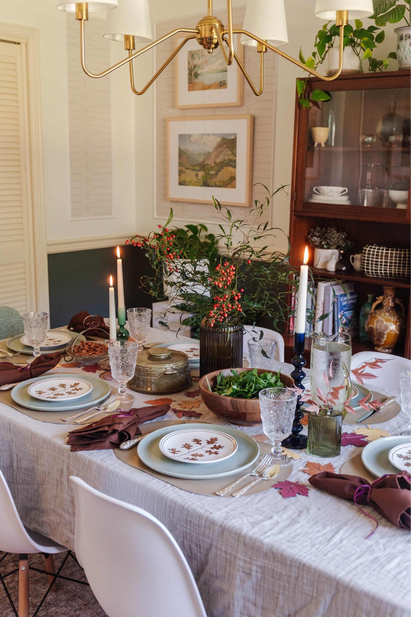 BIG sneak peek of our Thanksgiving Tablescape styling for 2024! I’m linking all the goods here so you can get them in time for the big day… 🍁🦃🕯️🧡

#LTKHoliday #LTKHome #LTKSeasonal