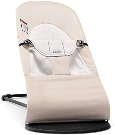 BABYBJÖRN Bouncer Balance Soft, Cotton/Jersey, Beige/Gray | Amazon (US)