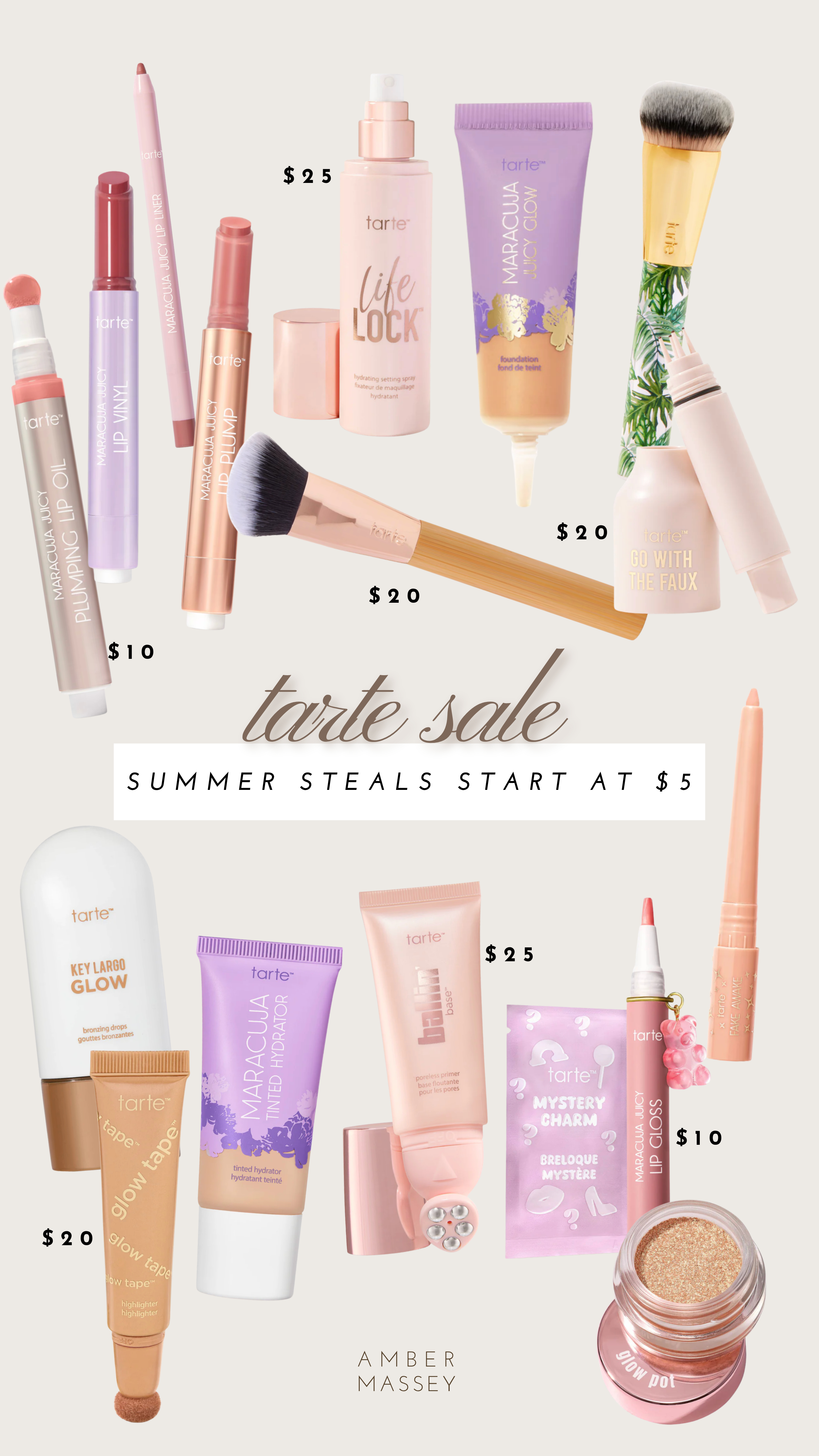 tarte sale - summer steals start at $5!

tarte finds, tarte beauty, summer sale, summer makeup 

 #LTKSeasonal #LTKSaleAlert #LTKBeauty