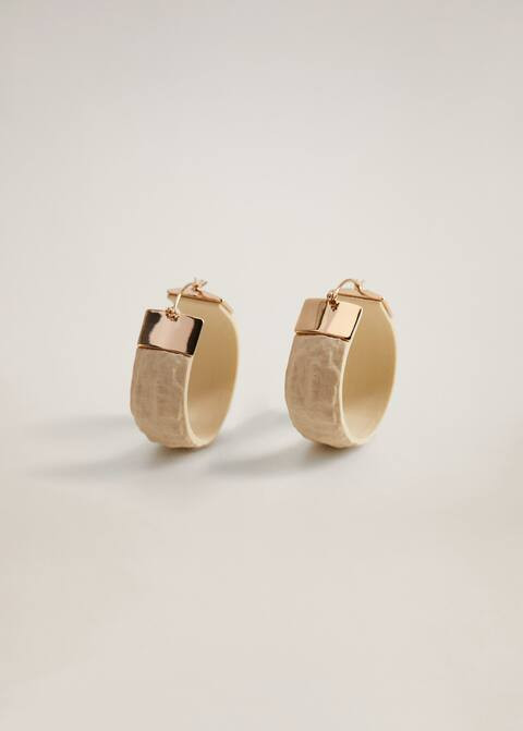 Mixed PLA earrings | MANGO (US)