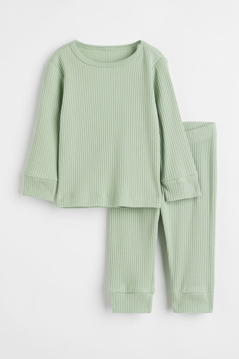 Ribbed Cotton Set | H&M (US + CA)