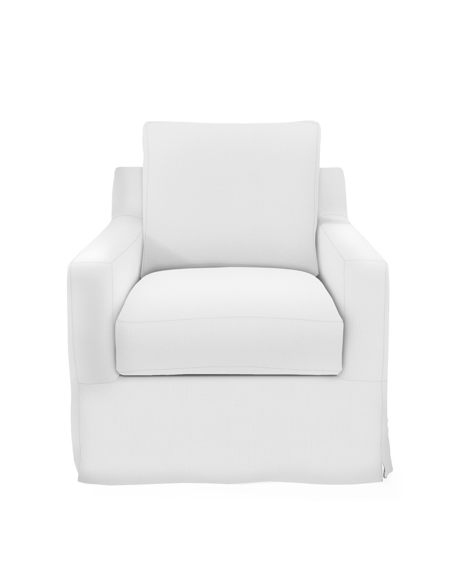 Summit Swivel Chair - Slipcovered.kvfysmfp{overflow:hidden;touch-action:none}.ufhsfnkm{transform-... | Serena and Lily