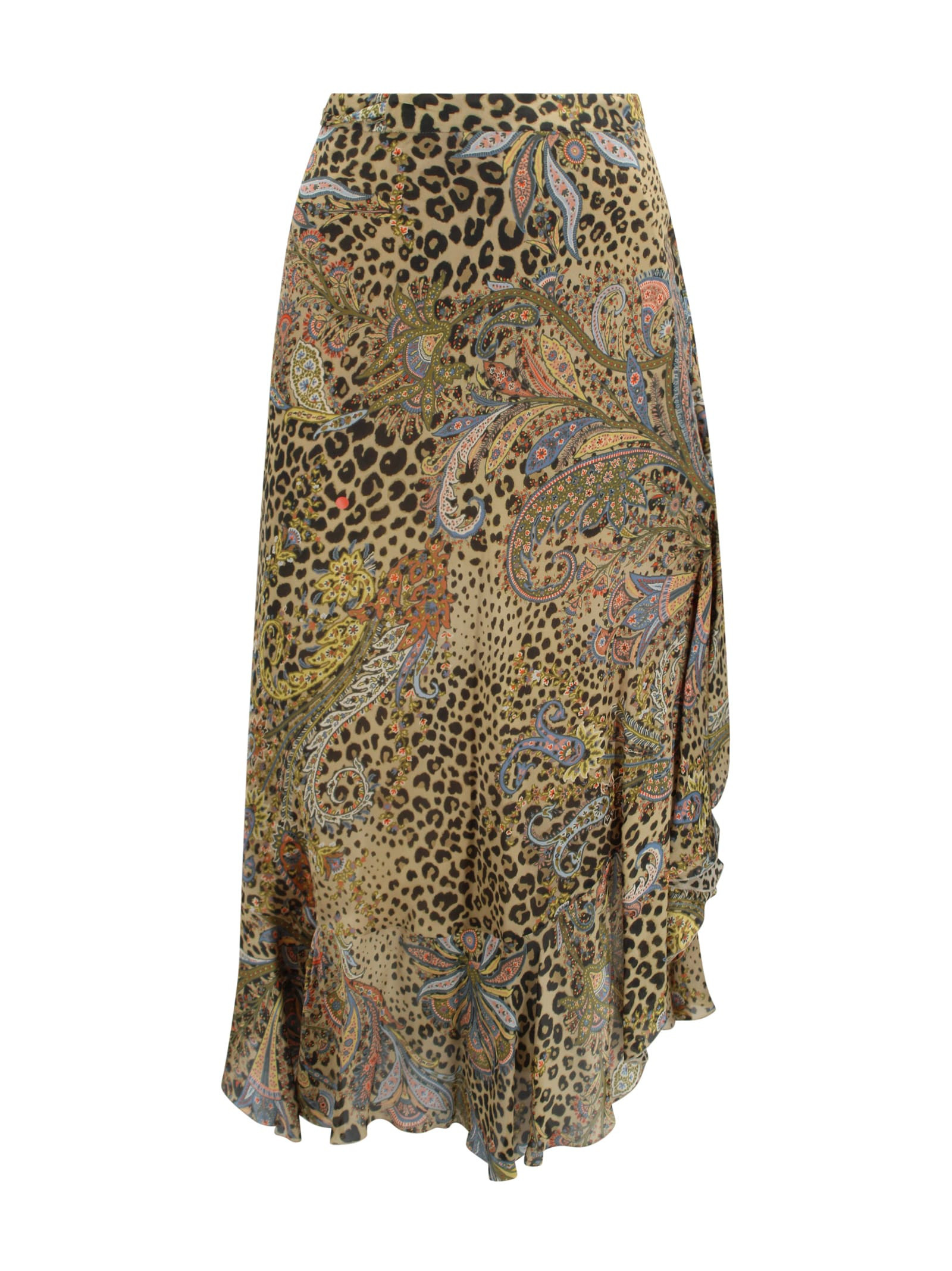 Etro Peau Dange Midi Skirt | Italist.com US