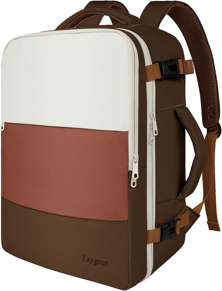 Taygeer Travel Backpack for Women Men, Airline Approved Carry on Backpack with Water Bottle Pocke... | Amazon (US)