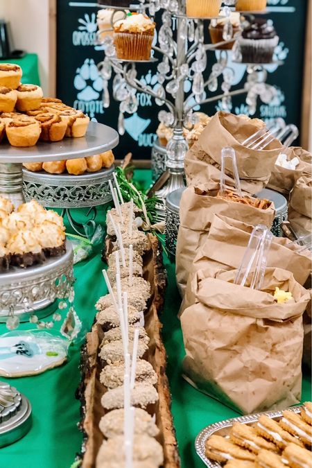 Woodland Theme Baby Shower Party Inspo! 

I planned my friends baby shower for her baby boy and thought the theme she chose was just so cute! 

I used brown lunch bags to hold the food and added tongs in there to make it easy to grab. 

Also DIY’d the s’mores. The frame in the back helped tie it all together and I just loved it. 

#LTKfamily #LTKparties #LTKbaby