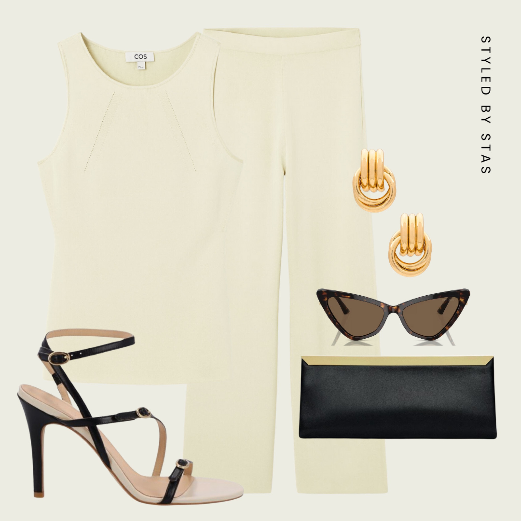 Original shoes and bag worn in photo are from Saint Laurent, and sold out online, linking affordable dupes!