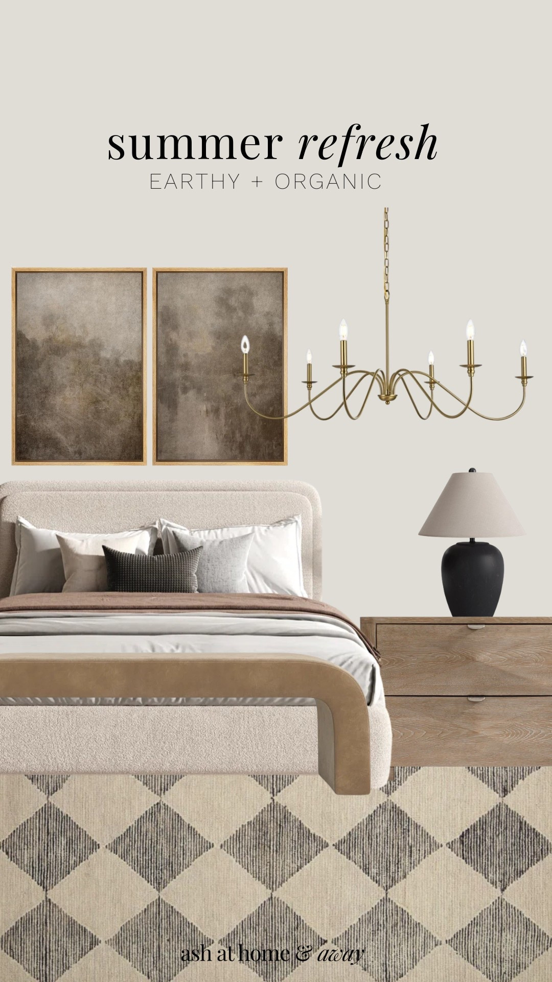 Freshen up your master bedroom with an organic, earthy vibe this summer!

From natural textures to calming tones, this refresh brings tranquility and style. 

#summerbedroomrefresh #earthyhome #organicdecor #bedroominspo

summer bedroom refresh, earthy bedroom decor, organic bedroom style, natural textures, calming bedroom ideas, master bedroom makeover, boho bedroom decor, sustainable home decor, neutral bedroom tones, modern earthy bedroom, organic home accents, relaxed bedroom vibes

#LTKSaleAlert #LTKHome #LTKSeasonal