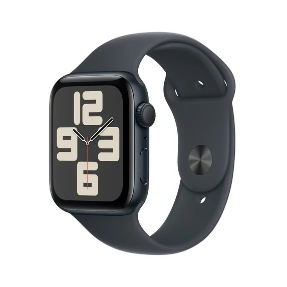 Apple Watch SE (2nd Gen) [GPS 44mm] Smartwatch with Midnight Aluminum Case with Midnight Sport Ba... | Walmart (US)