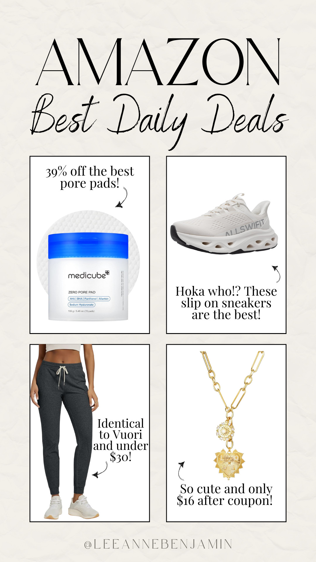 Top 4 daily deals on Amazon today! 

 #LTKfitnessgoals #LTKActive #LTKSaleAlert