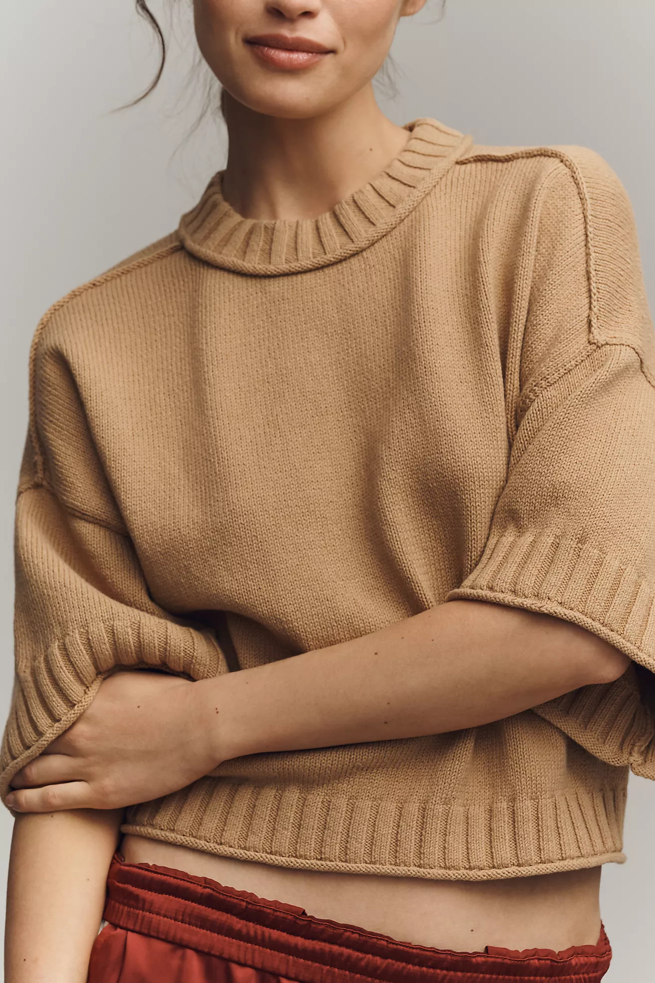 By Anthropologie Goldie 100% Cotton Sweater | Anthropologie (US)