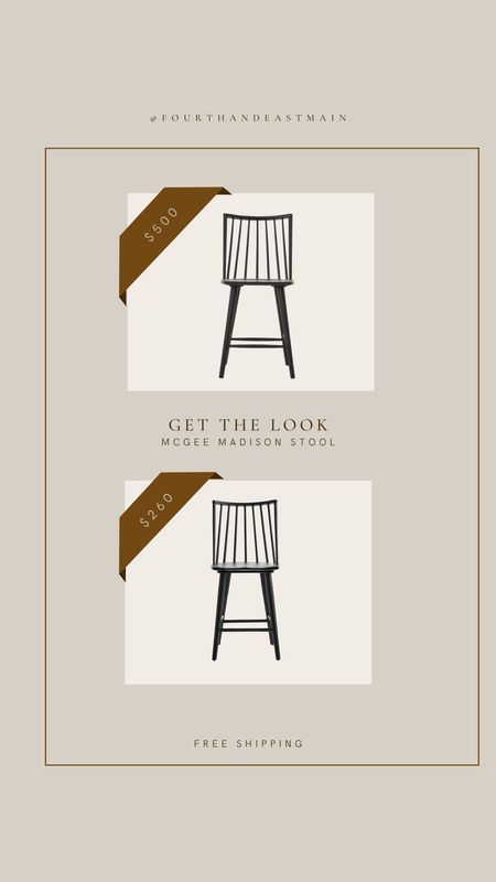 get the look // mcgee madison counterstool dupe

mcgee dupe
counterstool dupe 
black counterstool 

#LTKhome