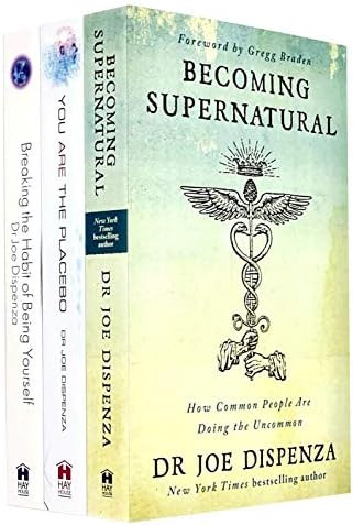 Joe Dispenza Collection 3 Books Set (Becoming Supernatural, You Are The Placebo, Breaking The Hab... | Amazon (US)