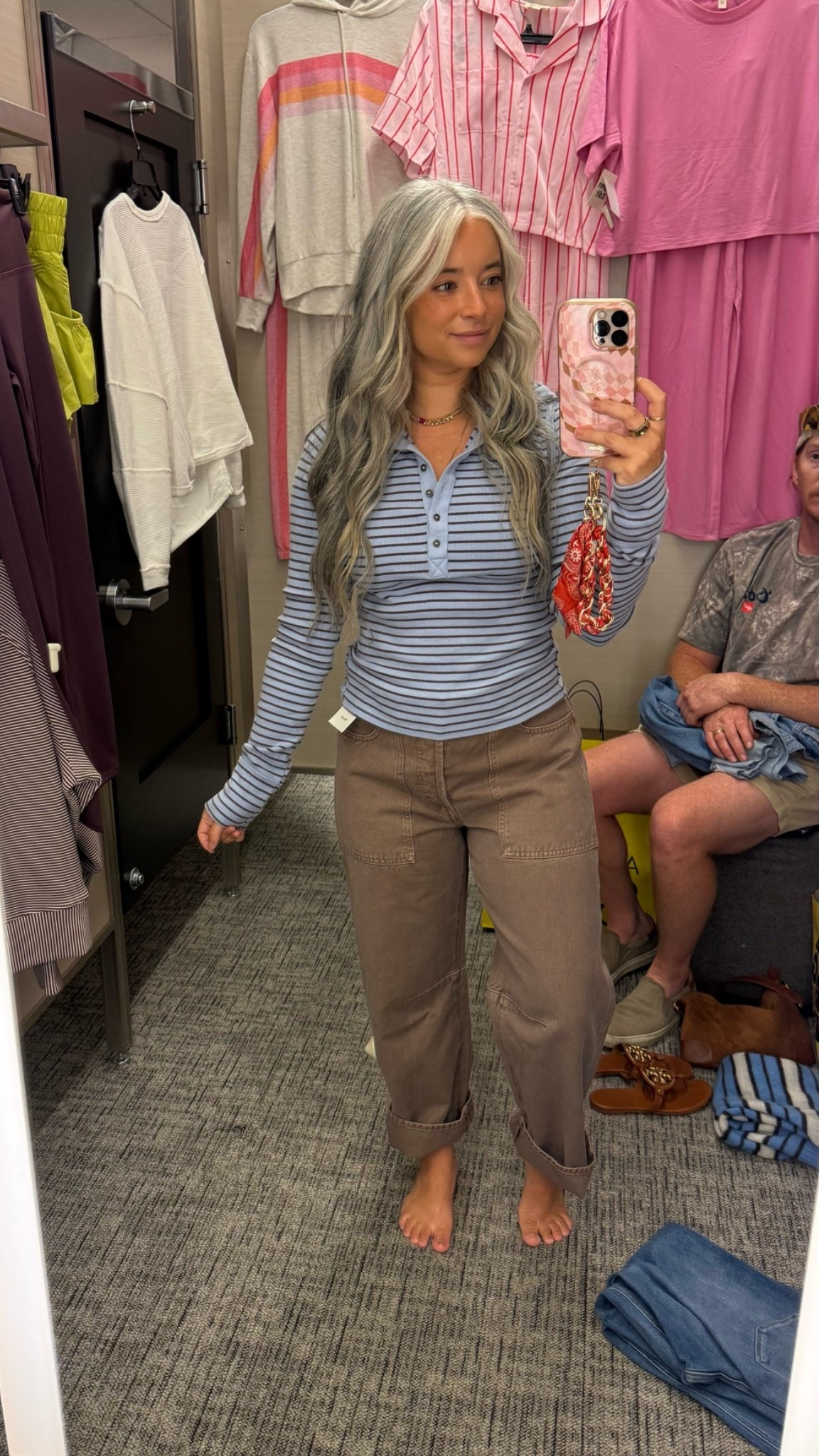 Nordstrom anniversary sale! Free people top wearing a size small. Madewell jeans ordered a size 25 and 26 to compare.

#LTKootd #LTKSaleAlert #LTKPetite