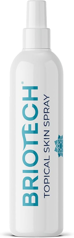 BRIOTECH Hypochlorous Acid Skin Spray for Body, Face, Eyelid Cleanser and Facial Mist, 4 oz (Pack... | Amazon (US)