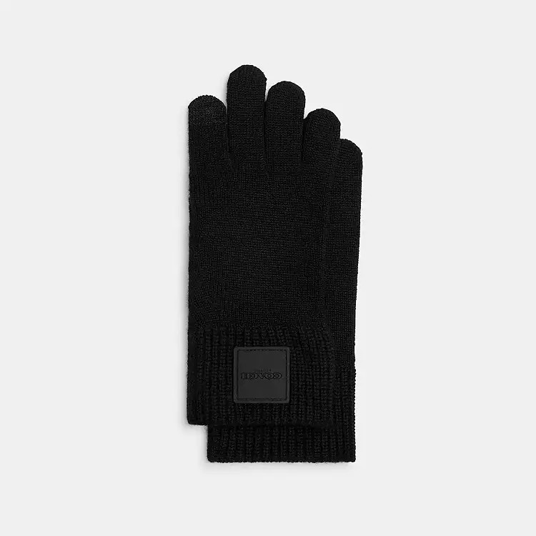 Knit Tech Gloves | Coach Outlet US