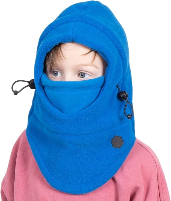 Kids Winter Hat with Mask - Ski Mask for Kids - Ninja Kids Balaclava & Winter Face Mask for Kids ... | Amazon (US)