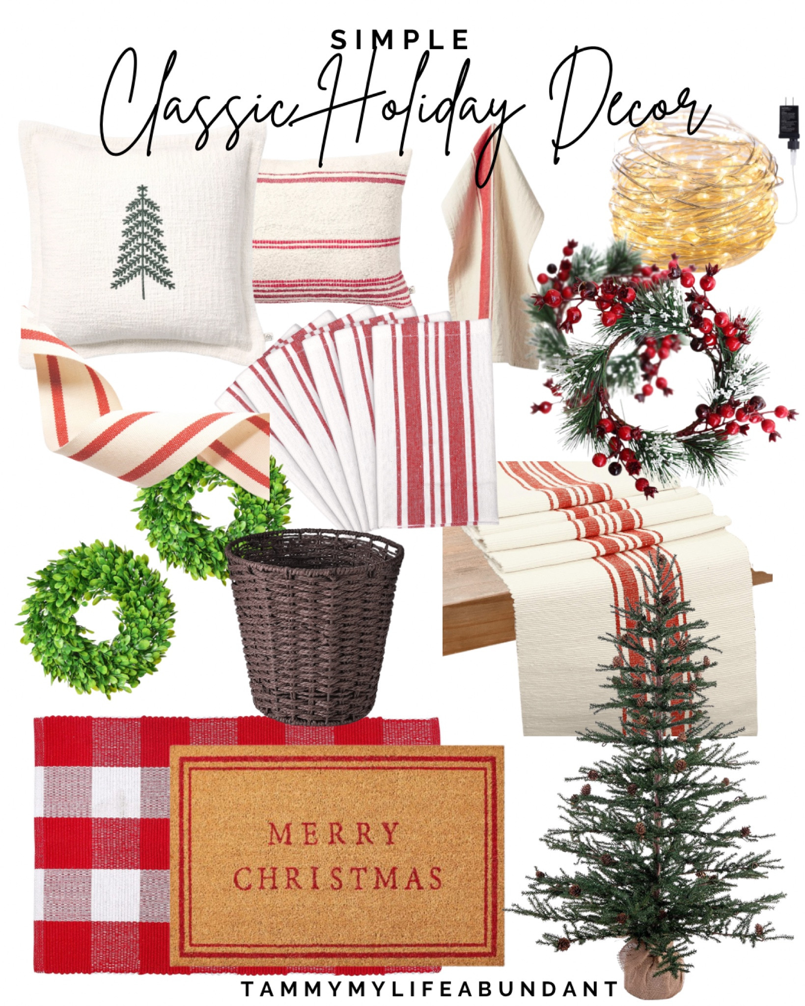 Simple classic Christmas decor

#LTKstyletip #LTKHoliday #LTKSeasonal