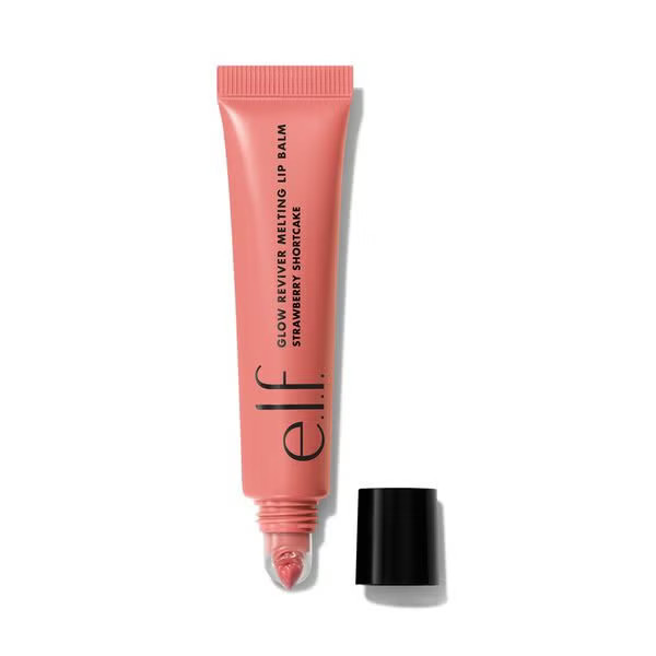 e.l.f. Cosmetics Glow Reviver Melting Lip Balm In Strawberry Shortcake - Vegan and Cruelty-Free Makeup | e.l.f. cosmetics (US)