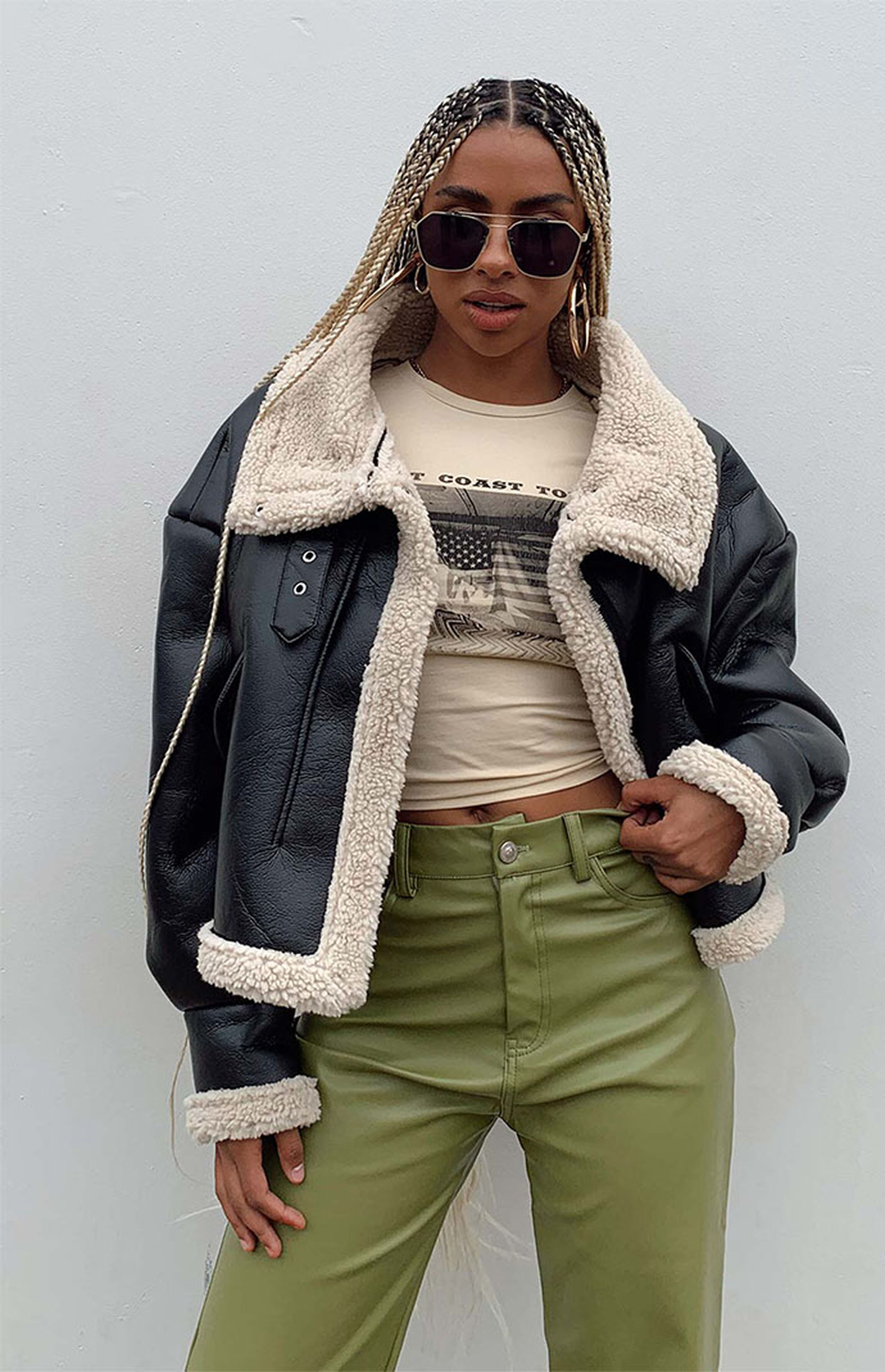 Princess Polly Kimmons Faux Leather Jacket | PacSun