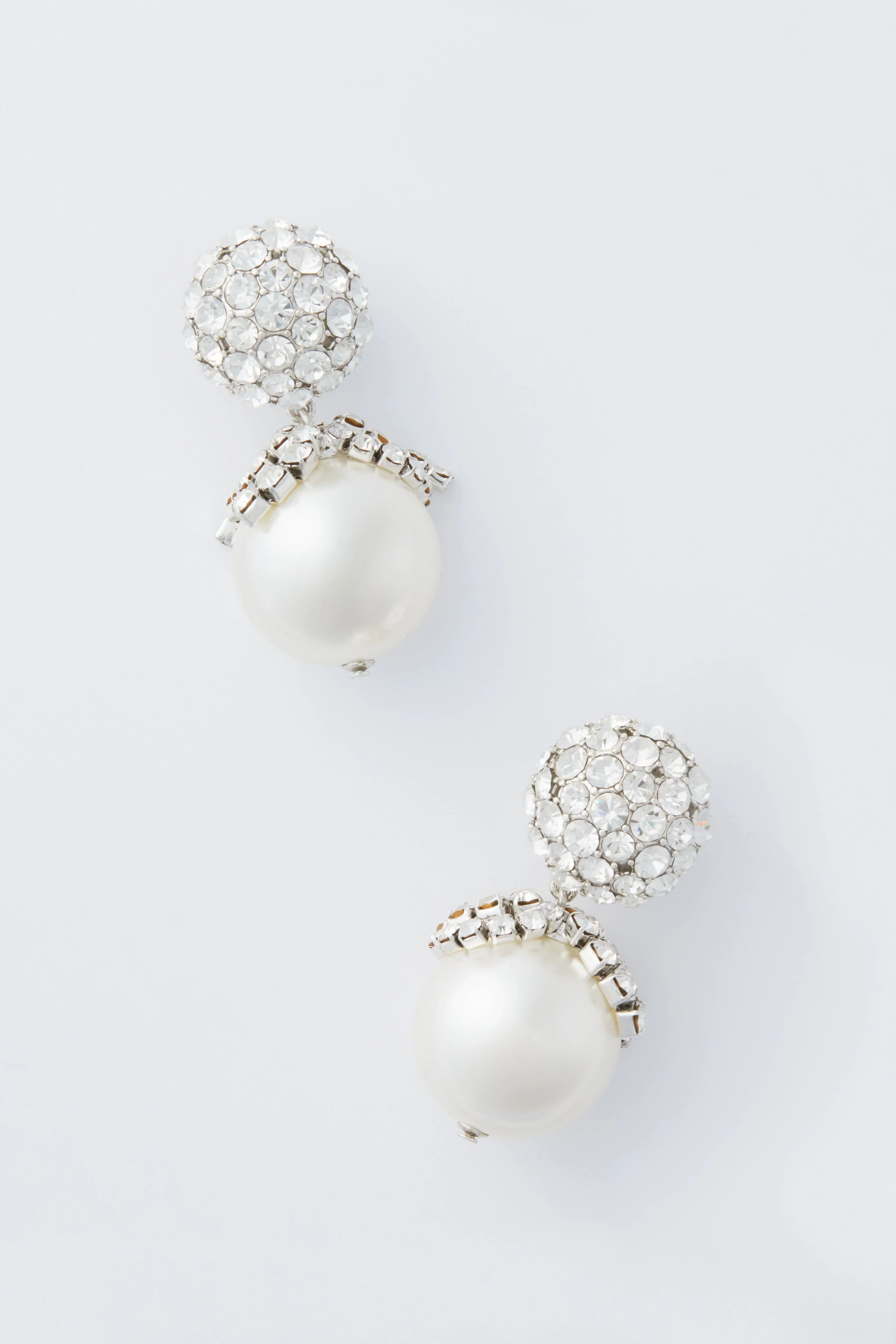 Crystal and Pearl Kinsley Earrings | Tuckernuck (US)