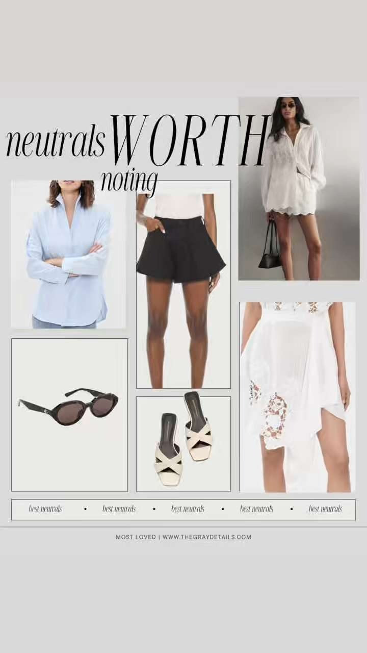 If I were restarting my wardrobe, these are pieces I would consider. Sharing a roundup of neutrals worth noting from skirts, blazers, shorts, accessories, and more. 

 #LTKgrwm #LTKootd #LTKWorkwear