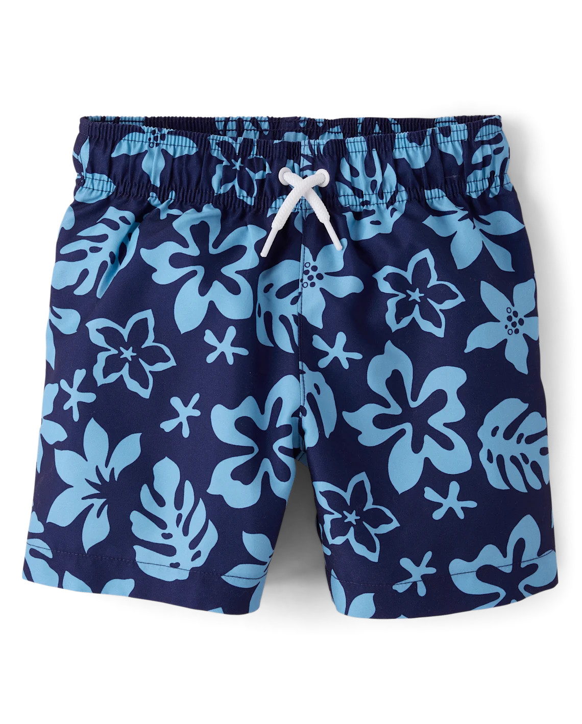 Boys Print Swim Trunks - blue | The Children's Place