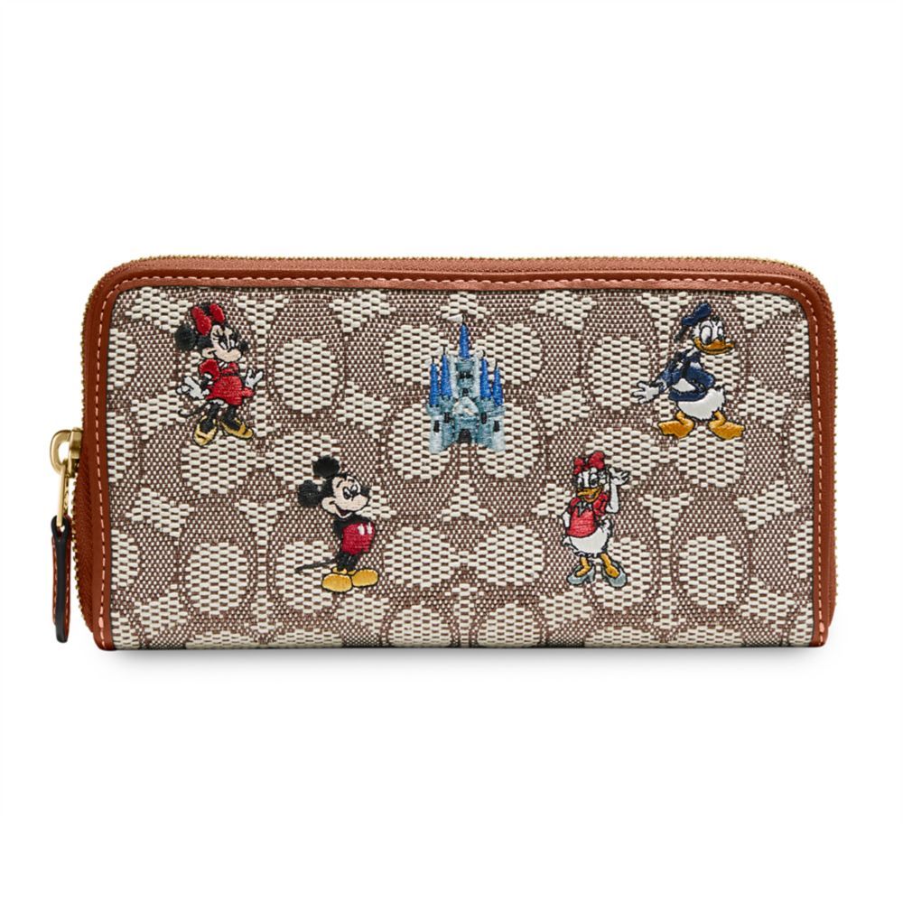 Mickey Mouse and Friends Wallet by COACH – Walt Disney World | Disney Store