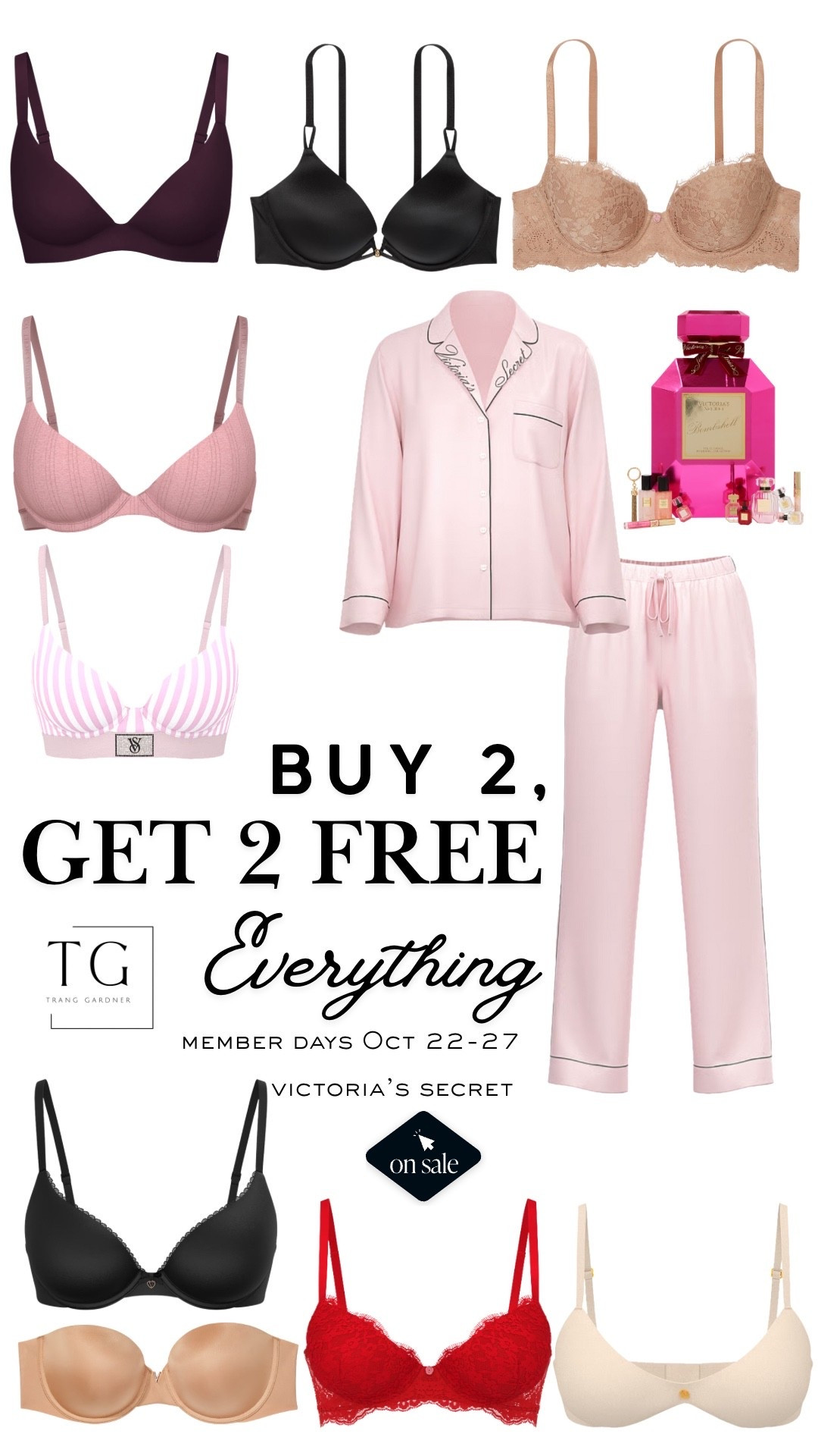 Sleepwear, bras, bottoms, panties, beauty 

#LTKHoliday #LTKSaleAlert #LTKGiftGuide