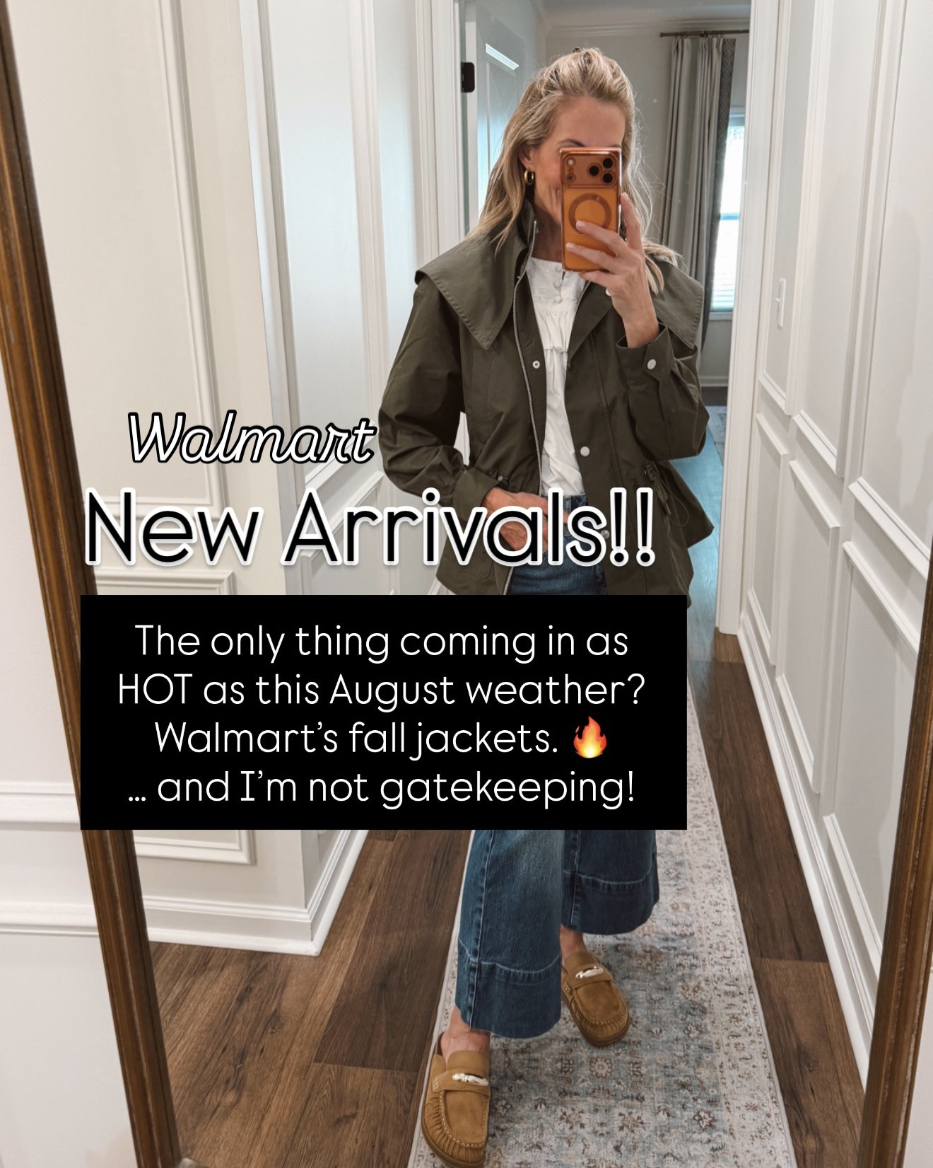 The only thing coming in as HOT as this August weather? Walmart’s fall jackets. 🔥 Comment Walmart for all links 🙌🏼

Walmart is seriously bringing it with the fall fashion new arrivals, and the jackets and blazers might be my favorite yet! From plaid blazers and corduroy jackets to denim, tweed, floral prints and lightweight fall layers, there are SO many good ones right now.

These are the kind of affordable fall jackets that make a simple jeans-and-tee outfit instantly look put together. Perfect for teacher outfits, fall workwear, business casual outfits, weekend style and those transitional fall days when we’re ready to dress for fall even if the weather hasn’t gotten the memo. 😂

Walmart fall fashion | Walmart new arrivals | fall jackets for women | affordable blazers | teacher outfits | fall workwear | business casual outfits | women’s fall fashion | fall outfit ideas | Walmart fashion finds | transitional fall outfits | affordable fall fashion