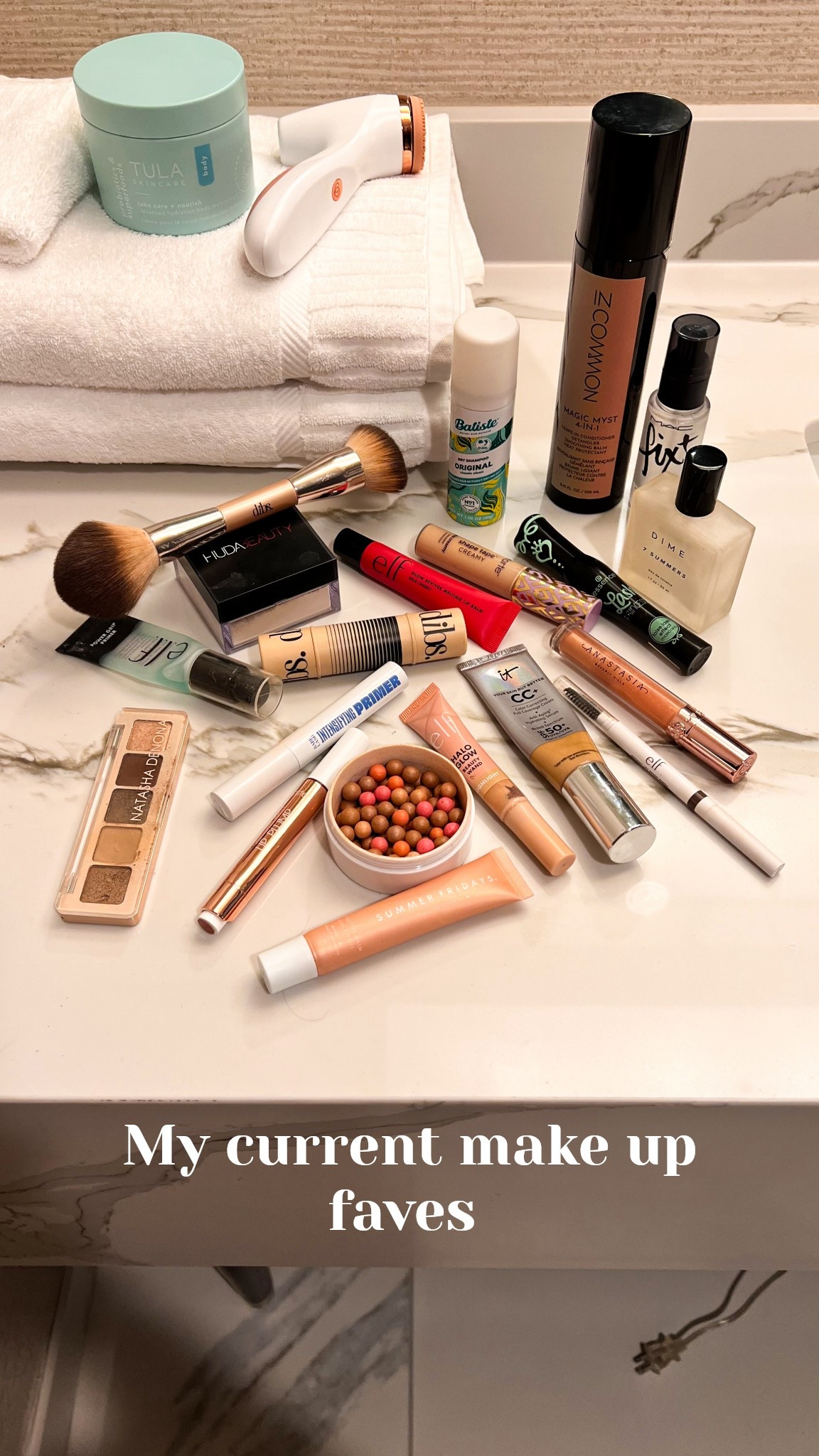 Loving these make up brands & products! What I keep coming back to!

Dibs beauty, dime, InCommon, dry shampoo, setting powder, elf cosmetics, tarte, shape tape, summer Fridays, cc cream, huda powder 

#LTKTravel #LTKBeauty #LTKStyleTip