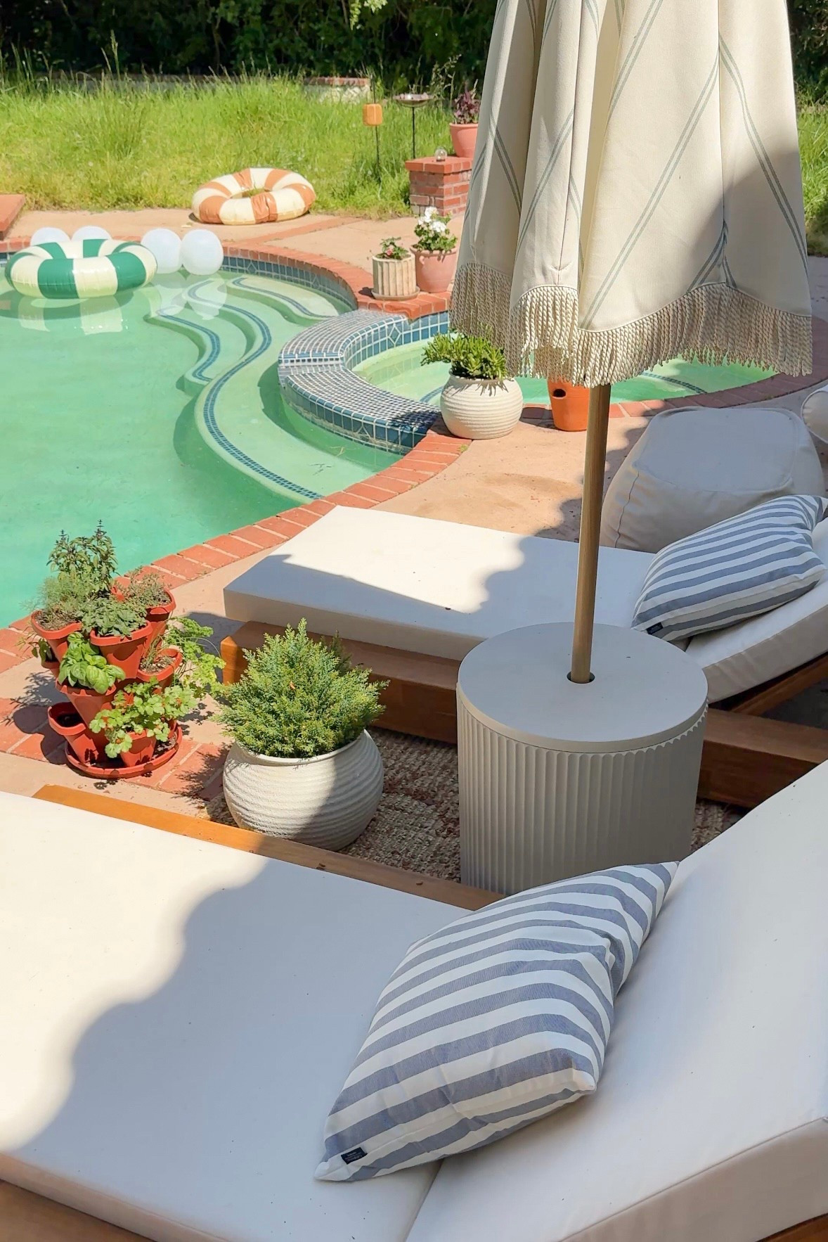 cozy pool updates! 

#LTKHome