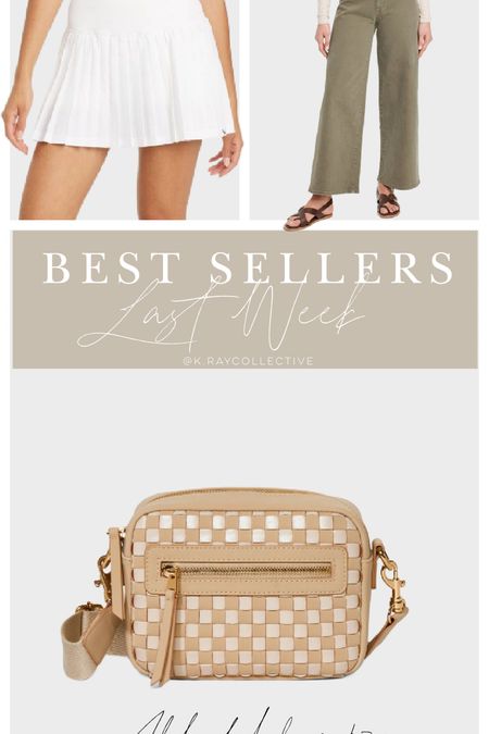 Here’s our best selling styles for mom from last week.  $24 pleated tennis skirt that I own in all three colors, the viral marine wide leg pants that I also bought three colors and is only $28, and the amazing Clare V handbag dupe for only $24.

#Under25 #BudgetFriendlyStyle #SpringOutfits #TennisOutfit #TargetStyle #TargetFINDs #widelegpants

#LTKitbag #LTKfitness #LTKfindsunder50