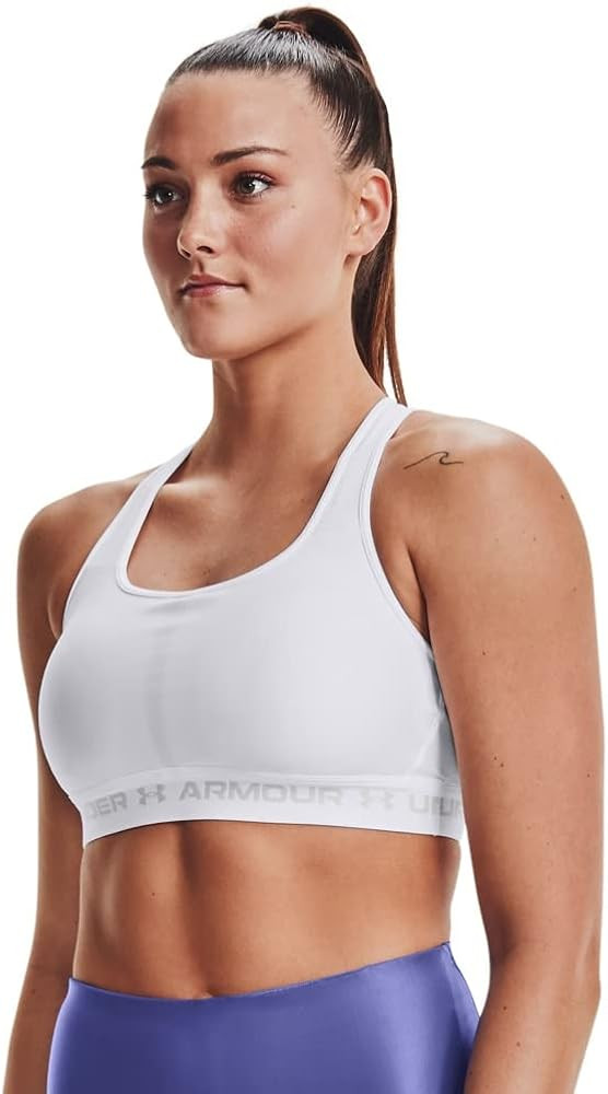 Under Armour Women’s Crossback Mid Impact Sports Bra | Amazon (US)