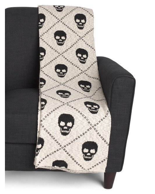 Oversized Skeleton Throw | TJ Maxx