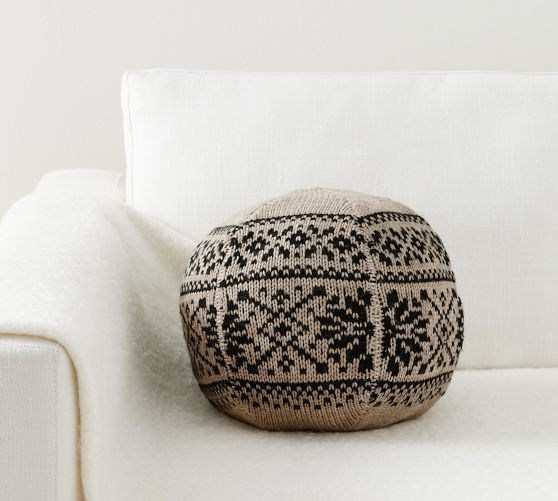 Fair Isle Sweater Sphere | Pottery Barn (US)