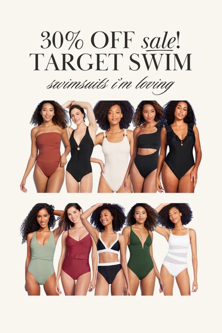 Target swimsuits 30% off! What I’m loving under $50 👀

#LTKSwim #LTKSaleAlert #LTKFindsUnder50