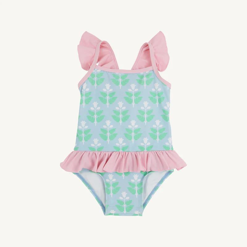 Hanover Hand Block with Palm Beach Pink | The Beaufort Bonnet Company