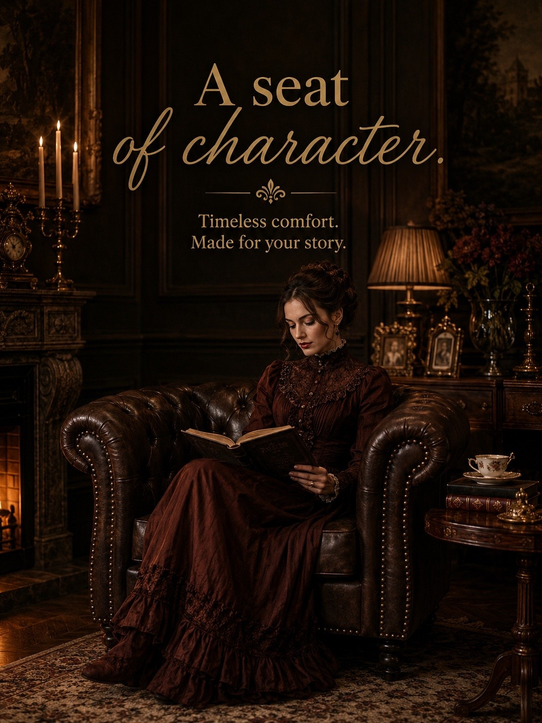 Some furniture fills a room. The right piece gives it character. 🤎 A deep leather armchair, classic rolled arms, and timeless detailing create the kind of corner that feels collected rather than decorated—the sort of piece that only looks better with time.

For reading, lingering, and making your home feel like it has a story to tell.

#AmazonFinds #AccentChair #LeatherChair #ClassicInteriors #OldWorldStyle #TimelessHome #MoodyInteriors #LuxuryForLess #DesignerLook #AmazonHome #TraditionalInteriors #EnglishCountryStyle #CollectedHome #HomeDecorFinds #callsigndesign