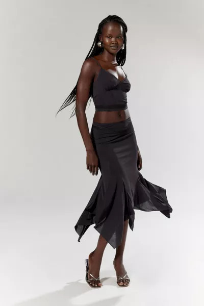 Silence + Noise Belluci Cami & Midi Skirt Set | Urban Outfitters (US and RoW)
