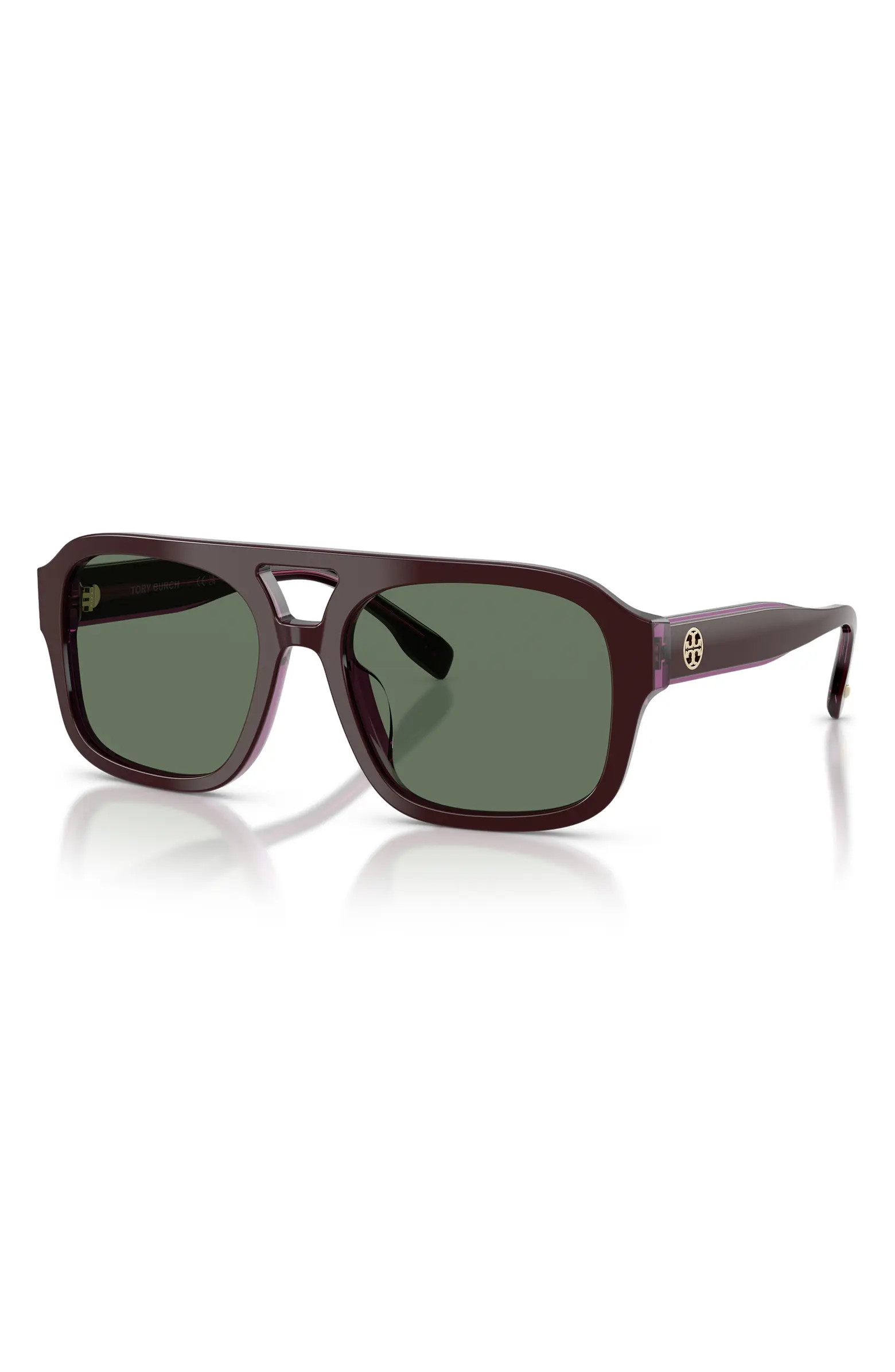 53mm Gradient Pilot Sunglasses | Nordstrom