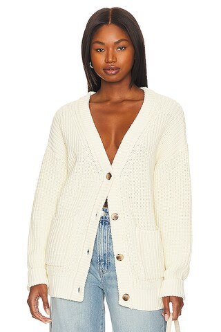 Callahan The Cardigan in Creme from Revolve.com | Revolve Clothing (Global)