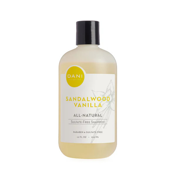 SANDALWOOD VANILLA SULFATE-FREE SHAMPOO | DANI Naturals